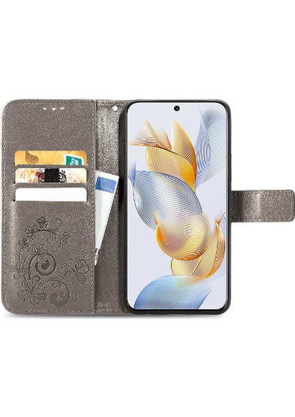 Huawei Onur Için Kılıf 90 5g Kısa Kayış Zarif Iş Dört Yaprak Kılıf (Yurt Dışından) fırsatları