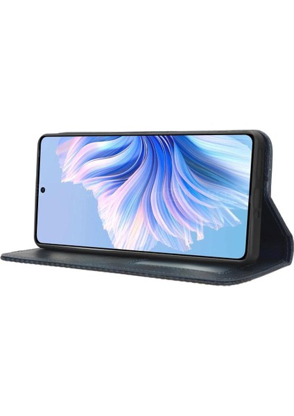 Tecno Camon 20 Premier 5g Cüzdan Pu Deri Manyetik Kapatma Için Kılıf (Yurt Dışından)