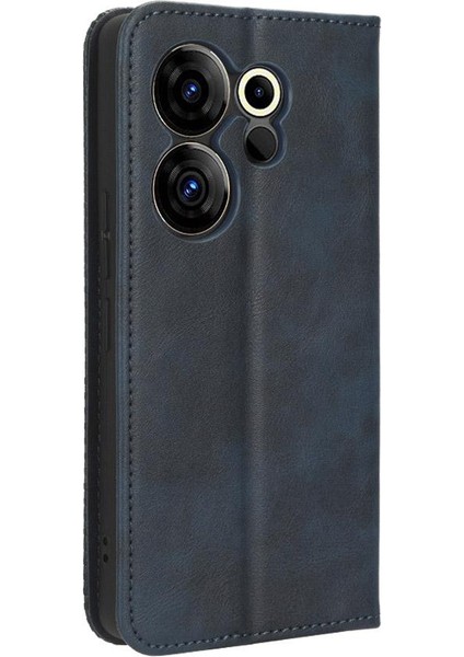 Tecno Camon 20 Premier 5g Cüzdan Pu Deri Manyetik Kapatma Için Kılıf (Yurt Dışından)