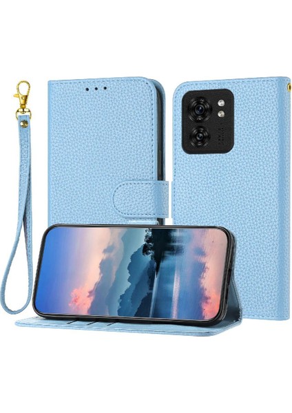 Motorola Moto Kenar 40 Kart Yuvaları Için Telefon Kılıfı Tutucu Flip Folio Pu Litch (Yurt Dışından)