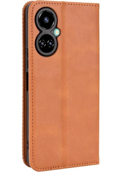 Tecno Camon 19 Cüzdan Pu Deri Manyetik Kapatma Için Kılıf (Yurt Dışından) indirimleri