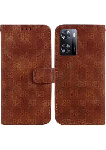 Oneplus Nord N300 Için Telefon Kılıfı Pu Deri Kart Tutucu Kickstand Cüzdan 8 (Yurt Dışından)