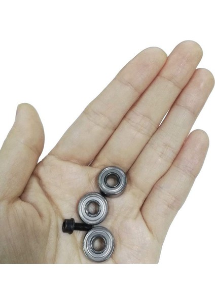 Flyeer 2020 10 Adet Freze Uçları Üstten Monte Bilyalı Rulmanlar Kılavuzu Yönlendirici Ucu Rulman Tamir Yedek Aksesuar Kiti (Yurt Dışından) indirimleri