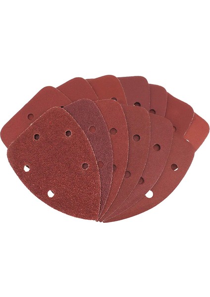 Zımpara Kağıtları 140MM, 5 Delikli Fare Detaylı Zımpara Kağıdı Üç Köşeli Cırt Halkalı Diskler Zımpara Pedleri 72 Adet (Yurt Dışından) modelleri
