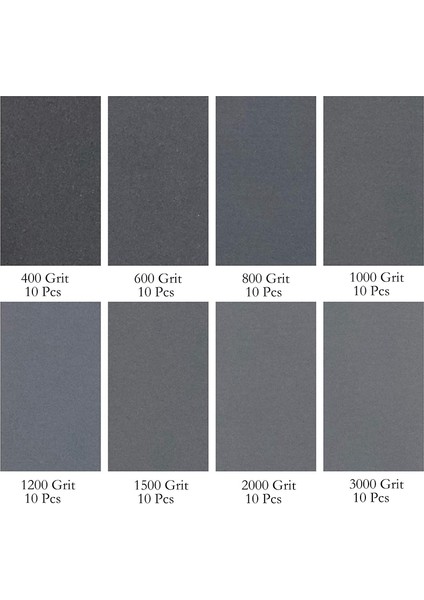 80 Adet Ürün Çeşitliliği 9x3.6 Inç Silikon Karbür Kum Metal Zımparalama Ahşap Mobilya Kaplama ve Otomotiv Parlatma Için (Yurt Dışından) modelleri