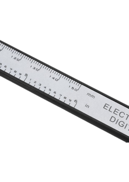 Ölçüm Ekipmanı-10 x Elmas Uçlu Nokta 1 x Elektronik Dijital Kumpas-Gümüş ve Siyah (Yurt Dışından)