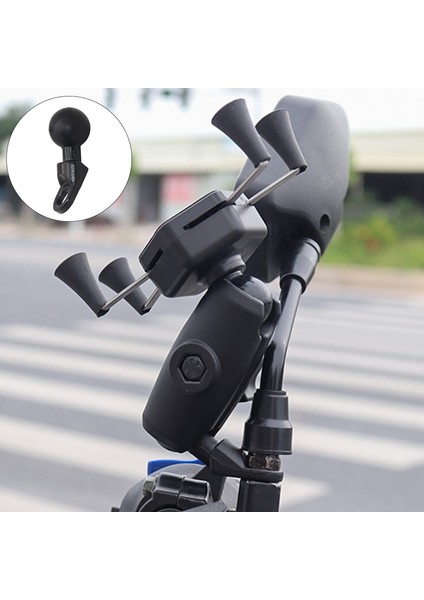 Motosiklet Açılı Taban W/10MM Delik 1 ''bilyalı Kafa Adaptörü Ram Montaj Güneş Işığı Süper Mağaza Için Çalışmak (Yurt Dışından) fiyatları
