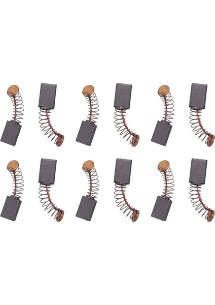 Açı Öğütücü Orbital Zımpara Makinesi Için 12 Adet 5mm x 8mm x 13MM Karbon Fırçalar (Yurt Dışından)