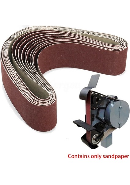 10 Paket 686X50MM Zımpara Kayışları 100 Grit Alunyum Oksit Zımpara Zımpara Kayışları (Yurt Dışından)