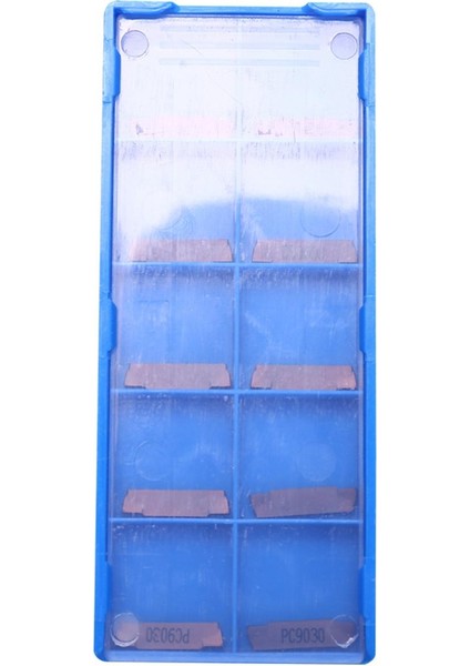 Mgehr/mgıvr Kanal Açma Kesme Aleti Için 10 Adet MGMN200-G Lda Ekleme (Yurt Dışından)