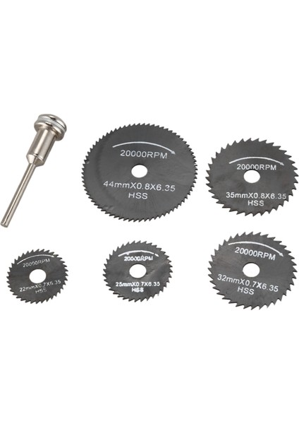 10 Adet Mini 22MM Elmas Kesme Diski Testere Bıçağı Değirmen Sac ve 6 Adet Metal Hss Daire Testere Bıçağı Seti Kesme Diskleri (Yurt Dışından)