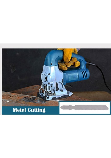 40 Adet T Şaftlı Dekupaj Bıçak Seti, Dekupaj Testere Bıçakları Çoğu T Şaftlı Dekupaj Testeresine Uygun, Metal, Ahşap Kesme Bıçakları (Yurt Dışından)