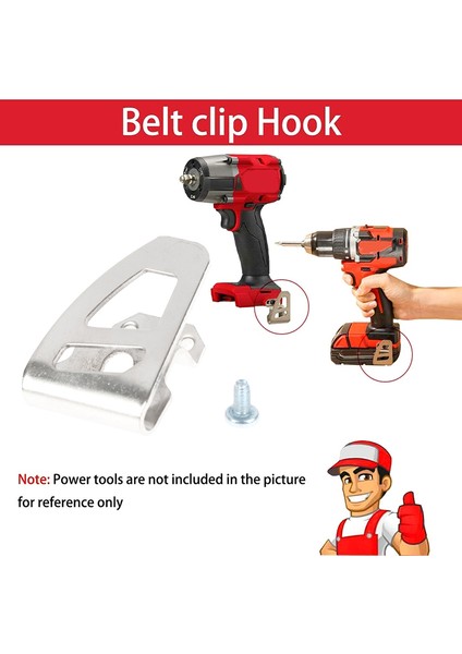 Adet 18 Braket Kiti Kemer Klipsi Milwaukee 2653 18 Darbeli Sürücüler Elektrikli El Aletleri Mj (Yurt Dışından) modelleri