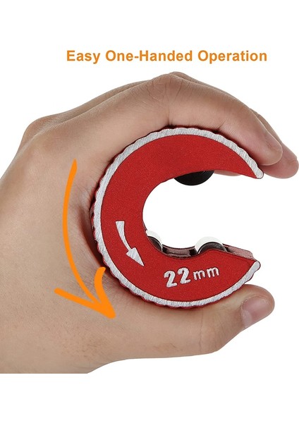 Adet 15MM ve 22MM Bakır Boru Kesici Mini Otomatik Boru Dilimleme Aracı Çinko Alaşımlı Boru Kesici Bakır Alüminyum Boruları Kesmek Için (Yurt Dışından)
