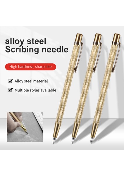 Adet Elmas Metal Işaretleyici Gravür Kalem Tungsten Caide Ucu Cam Seramik Metal Ahşap Gravür El Aletleri (Yurt Dışından) fiyatları