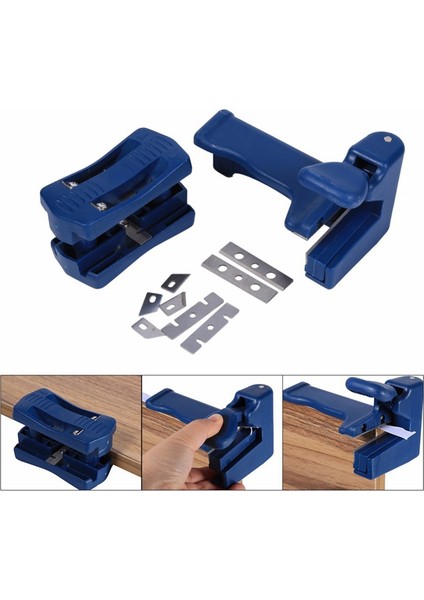 Nanlıy-2 Adet/takım Çift Kenar Laminat Düzeltici Ağaç Işleme Pvc Kenar Bantlama Makinesi Aracı (Yurt Dışından) fırsatları