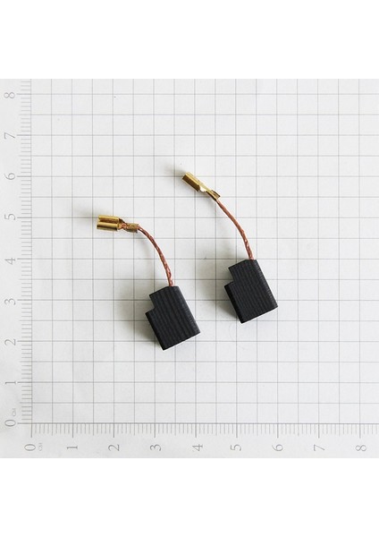 Ncanruı 10 Çift Karbon Fırça 6.35X10X13 mm Takım Yedek Parçaları, Dewalt Açılı Taşlama D28111 D28116 Için Uygun (Yurt Dışından) modelleri