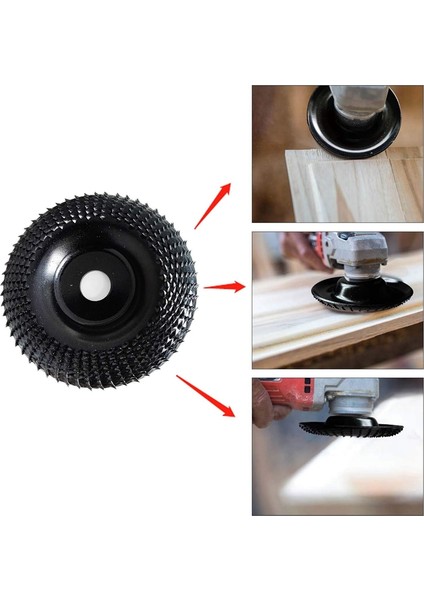 Flyeer Öğütücü Disk 4 Inç Ahşap Şekillendirme Tekerleği, 5/8 Inç Arbor'lu Açılı Taşlamalar Için Ahşap Taşlama Şekillendirme Diski (Yurt Dışından) modelleri