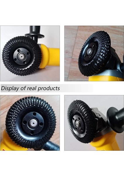 Flyeer Öğütücü Disk 4 Inç Ahşap Şekillendirme Tekerleği, 5/8 Inç Arbor'lu Açılı Taşlamalar Için Ahşap Taşlama Şekillendirme Diski (Yurt Dışından) fırsatları