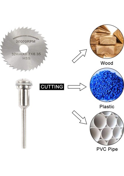 BRADOO-30PC Elmas Kesme Diskleri Havalandırmalı Elmas Kesme Diski Kiti Reçine Kesme Tekerlekleri Yüksek Hızlı Çelik Saplı Testere Bıçakları (Yurt Dışından) indirimleri