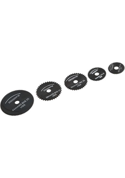 6 Adet Metal Hss Daire Testere Seti Dremel Döner Alet Için Kesme Diskleri (Yurt Dışından)