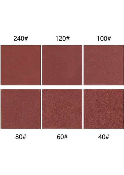 60 Adet Üçgen Kanca ve Döngü Üçgen Zımpara Kağıdı, Fit 3-1/8 Inç Salınımlı Çok Amaçlı Zımpara Pedi, Çeşitli 40 60 80 100 120 240 Grit (Yurt Dışından) indirimleri