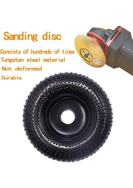 Jaerbee Ahşap Oyma Diski Taşlama Diski Testere Diski, Ahşap Taşlama, Şekillendirme, Taşlama ve Kesme Için Zımpara Diskleri 110X22MM (Yurt Dışından) fırsatları