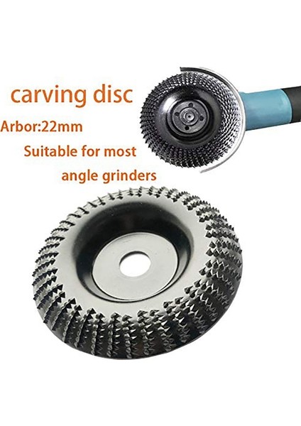 Jaerbee Ahşap Oyma Diski Taşlama Diski Testere Diski, Ahşap Taşlama, Şekillendirme, Taşlama ve Kesme Için Zımpara Diskleri 110X22MM (Yurt Dışından) indirimleri