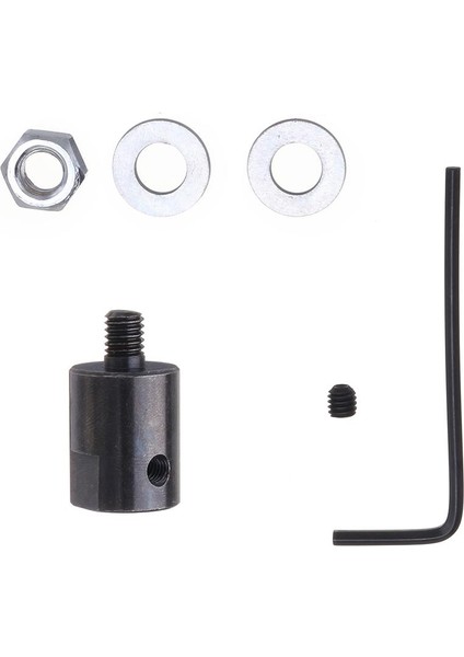 Effetool 3.17/4/5/6/8mm Delik M6 Konu Tezgah Testere Bağlantı Kolu Mikro Matkap Motoru Bağlantı Şaftı-8mm (Yurt Dışından)