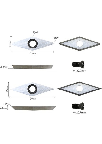 Karbür Uçlar Kesiciler Bıçaklar Bıçaklar Seti Detaylandırıcı Için Uygun Içi Boş Sonlandırıcı Kaba Ahşap Torna Torna Araçları (Yurt Dışından)