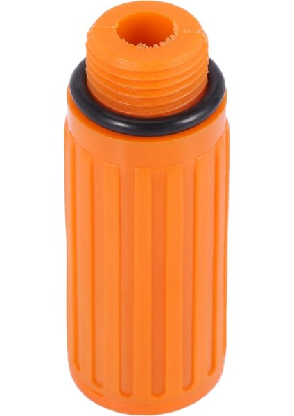 Adet 16MM Erkek Konu Dia Plastik Yağ Tapası Hava Kompresörü Turuncu (Yurt Dışından)