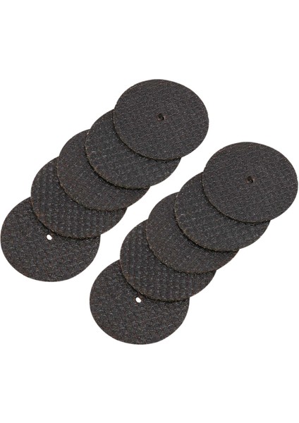 Matkap Kesme Diski-5 x Yüksek Hızlı Çelik Testere Bıçakları (22/ 25/ 32/ 35/ 44MM) 10 x 32MM Reçine Kesme Diskleri 10 x 25MM Elmas Kesme Diskleri 5 x Sap-Gümüş ve Siyah (Yurt Dışından)