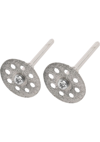 Matkap Kesme Diski-5 x Yüksek Hızlı Çelik Testere Bıçakları (22/ 25/ 32/ 35/ 44MM) 10 x 32MM Reçine Kesme Diskleri 10 x 25MM Elmas Kesme Diskleri 5 x Sap-Gümüş ve Siyah (Yurt Dışından)