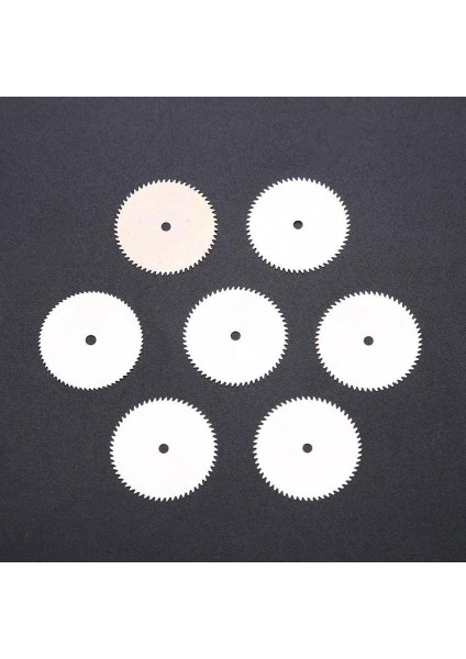 Mini Kesme Diski 80 Adet 22*3.2mm 20 Diş Mini Dairesel Bıçak Kesme Diski Elektrikli Öğütücü Için (Yurt Dışından)