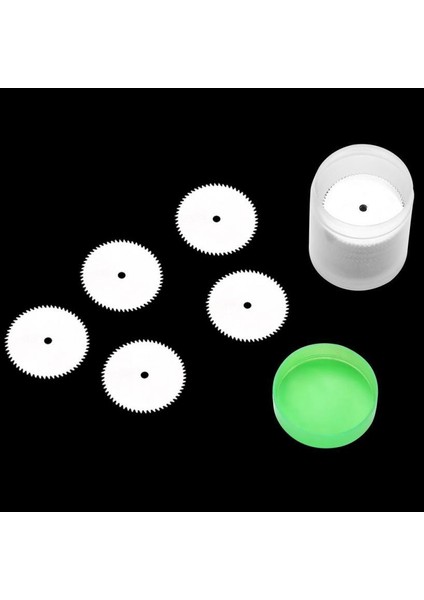 Mini Kesme Diski 80 Adet 22*3.2mm 20 Diş Mini Dairesel Bıçak Kesme Diski Elektrikli Öğütücü Için (Yurt Dışından)