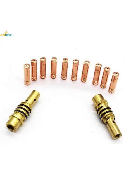 15AK Torç Kaynağı Için Mig Torch Gaz Nozulu Ucu Tutucu 1.0mm Sarf Malzemeleri (Yurt Dışından)