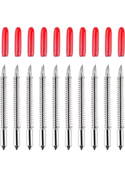 50 Adet 45 Derece Bıçaklı Vinil Kesici Plotter CB09 Için (Yurt Dışından) fırsatları