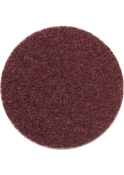 100 Adet 2 Inç /50 mm 80 Grit Rulo Kilitli Zımpara Diski Aşındırıcı Pedler (Yurt Dışından)
