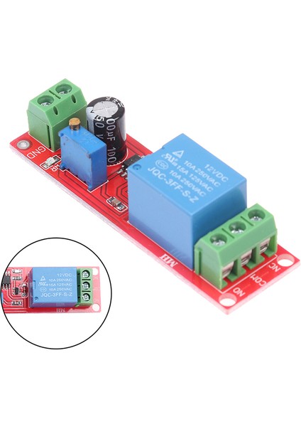 NE555 Dc 12V Gecikme Röle Kalkanı Zamanlayıcı Anahtarı Ayarlanabilir Modül Jessica (Yurt Dışından) modelleri