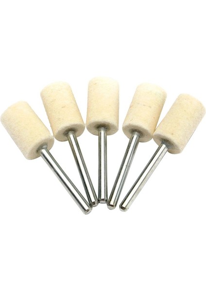 25 Adet Set 1/8 Inç Keçe Parlatma Parlatma Noktaları Döner Alet Için Taklit Yün Monte (Yurt Dışından) modelleri