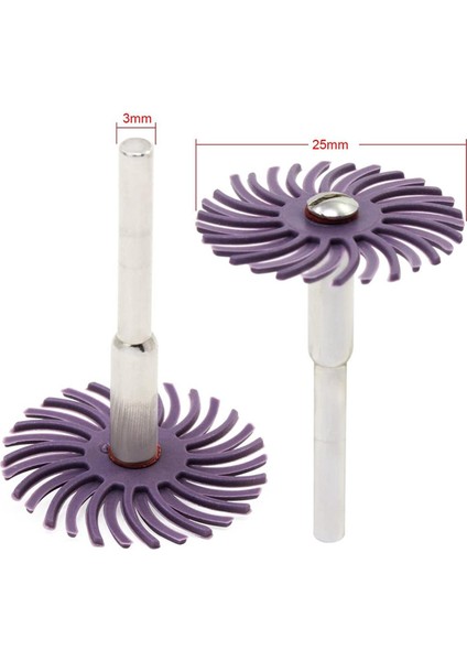 Srıwen 2020 16 Adet Aşındırıcı Fırça Tekerleği Radyal Kıl Disk Karışık Parlatıcı Tekerlek Fırçaları Döner Dremel Aracı Için 4x Mandrel ile Set (Yurt Dışından)