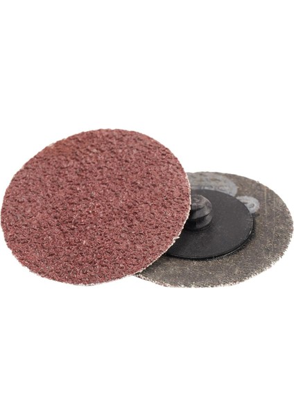 JINMY-100 Adet Zımpara Diski 50MM 40 60 80 120 Grit Zımpara Kağıdı Disk Taşlama Aşındırıcı Döner Aletler Aksesuarları (Yurt Dışından)