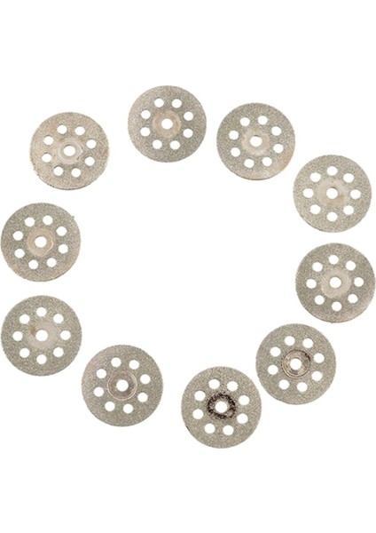 10 Adet Mini 22MM Elmas Kesme Diski Testere Bıçağı Değirmen Levhası (Yurt Dışından)