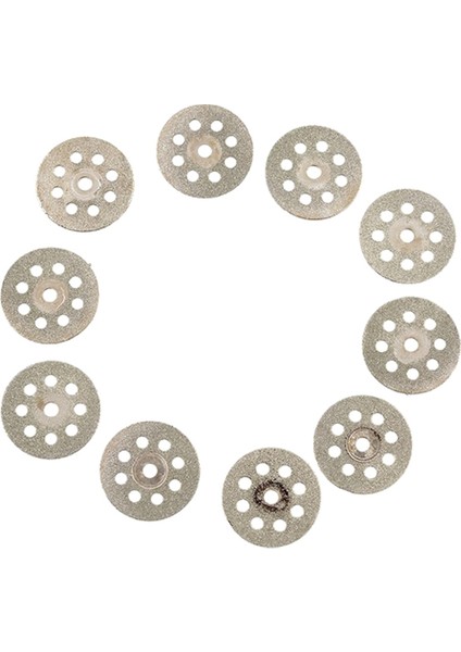 10 Adet Mini 22MM Elmas Kesme Diski Testere Bıçağı Değirmen Levhası (Yurt Dışından)