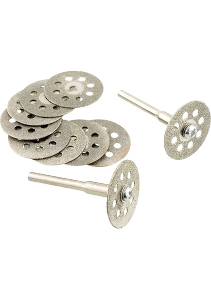 10 Adet Mini 22MM Elmas Kesme Diski Testere Bıçağı Değirmen Levhası (Yurt Dışından)