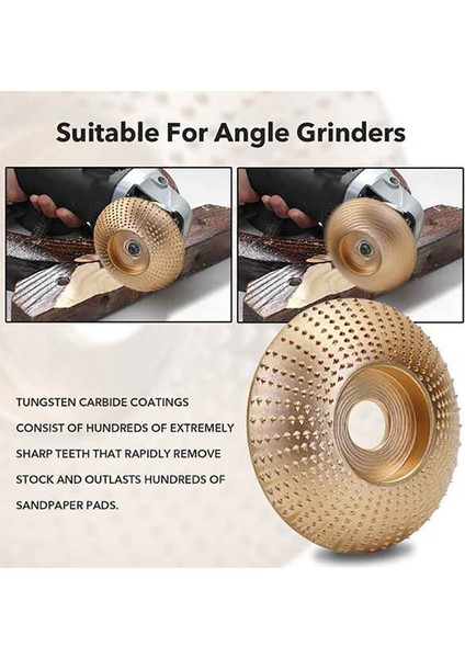 Jınmy-2 Adet Ahşap Zımpara Şekillendirme Oyma Diski Döner Aracı Aşındırıcı Disk Açı Öğütücü Için Taşlama Tekerlek 16MM (Yurt Dışından) fırsatları