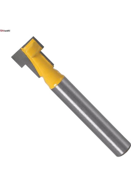 3X6MM Shank Anahtar Deliği T-Yuvası Ağaç Işleme Kesici Yönlendirici Bit 3/8 (Yurt Dışından) modelleri
