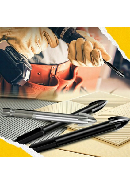 Adet/takım 3-7mm Matkap Ucu Kiti Evrensel Yüksek Verimli Anti-Pas Matkap Ucu Tamamen Cilalı Yardımcı Renk (Yurt Dışından)