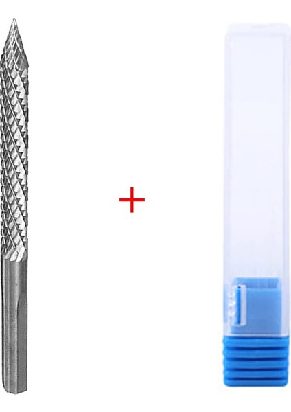 1/4ın 6mm Yüksek Karbür Çelik Çapak Uçları (Yurt Dışından)