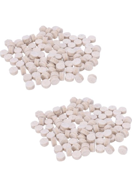 100 Adet Yün Keçe Parlatma Parlatma Yuvarlak Tekerlek Aracı + 2 Sap (Yurt Dışından)